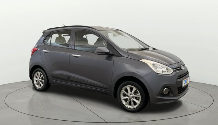 2015 Hyundai Grand i10 ASTA 1.2 KAPPA VTVT, Petrol, Manual, 47,034 km, Right Front Diagonal