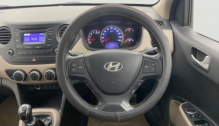 2013 Hyundai Grand i10 ASTA 1.1 CRDI, Diesel, Manual, 92,533 km, Steering Wheel Close Up