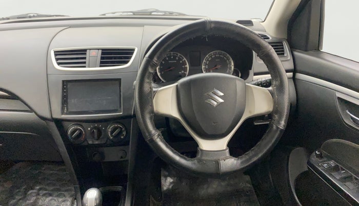 2013 Maruti Swift VXI, Petrol, Manual, 36,500 km, Steering Wheel Close Up