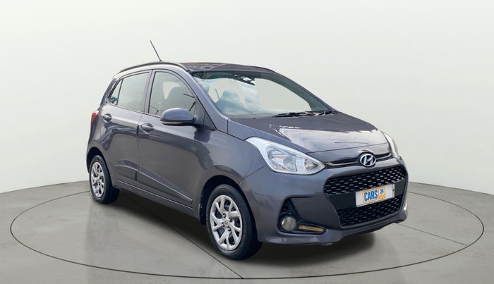 2017 Hyundai Grand i10 SPORTZ (O) 1.2 U2 CRDI, Diesel, Manual, 83,797 km, Right Front Diagonal