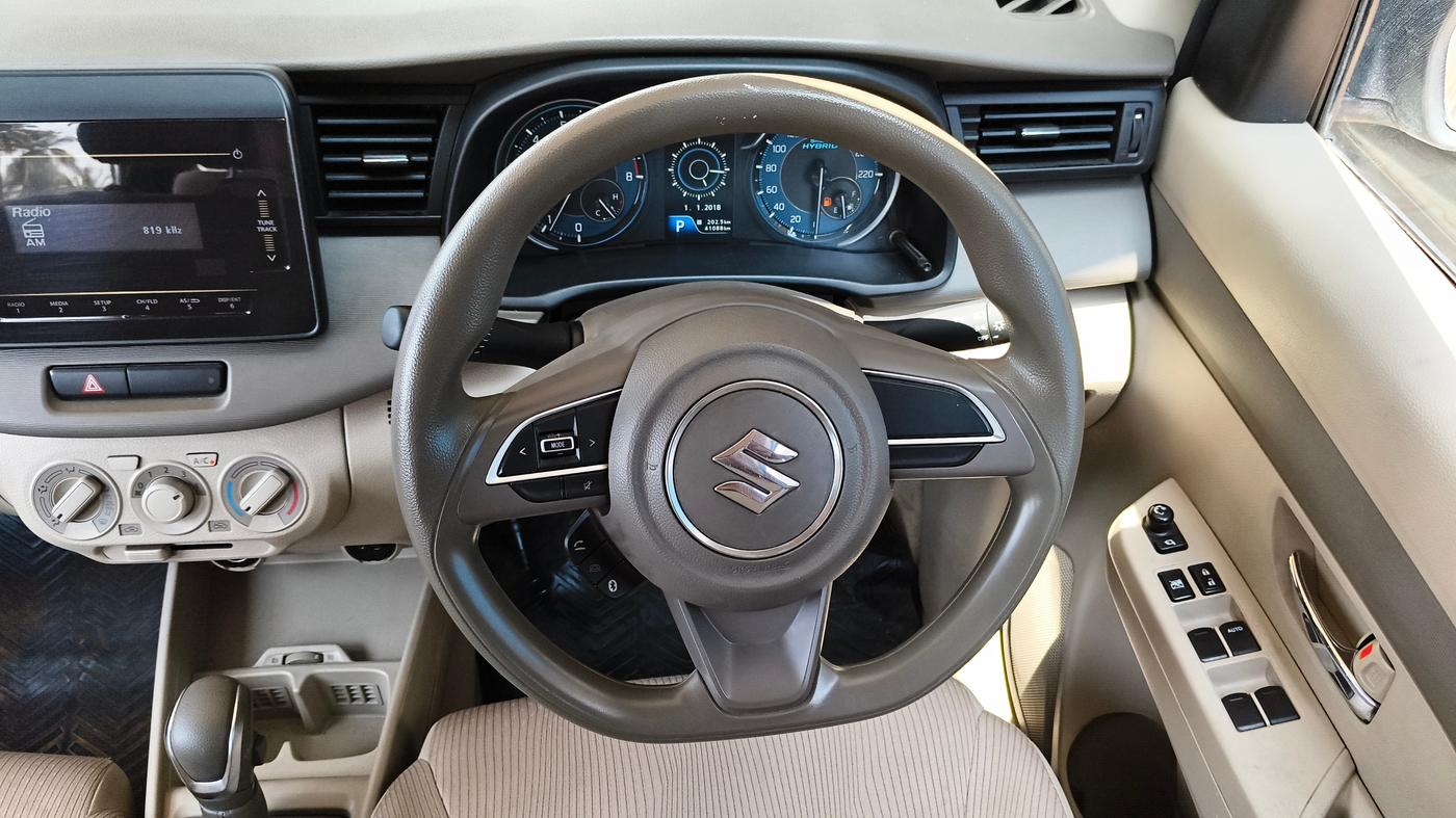 2019 Maruti Ertiga VXI AT SHVS, Petrol, Automatic, 41,087 km, Steering Wheel Close Up