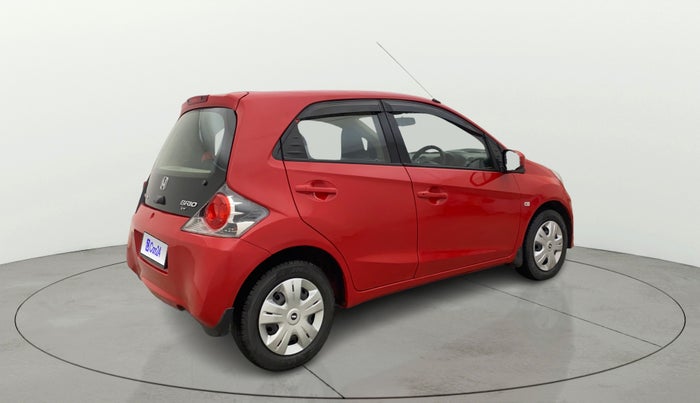 2013 Honda Brio S MT, Petrol, Manual, 74,627 km, Right Back Diagonal