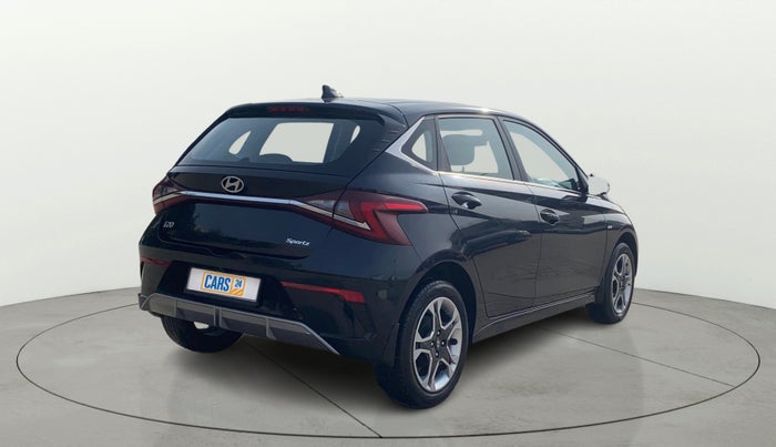 2023 Hyundai NEW I20 SPORTZ 1.2 IVT, Petrol, Automatic, 16,457 km, Right Back Diagonal