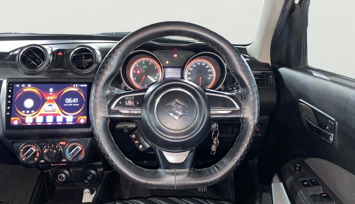 2020 Maruti Swift VXI, Petrol, Manual, 1,08,286 km, Steering Wheel Close Up