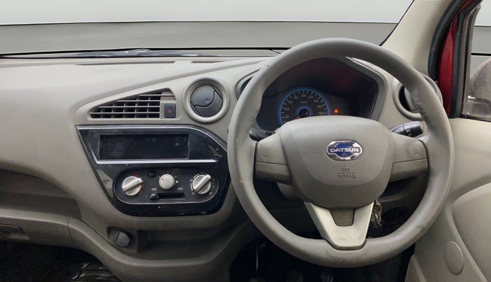 2016 Datsun Redi Go S, Petrol, Manual, 39,662 km, Steering Wheel Close Up