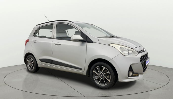2017 Hyundai Grand i10 SPORTZ (O) AT 1.2 KAPPA VTVT, Petrol, Automatic, 25,292 km, Right Front Diagonal