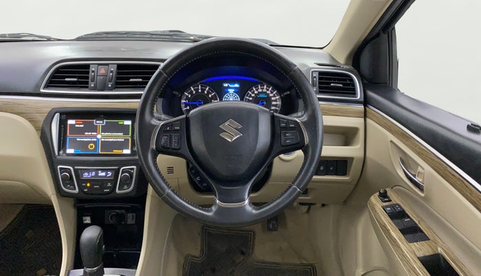 2018 Maruti Ciaz ALPHA  AT 1.5 SHVS PETROL, Petrol, Automatic, 39,092 km, Steering Wheel Close Up