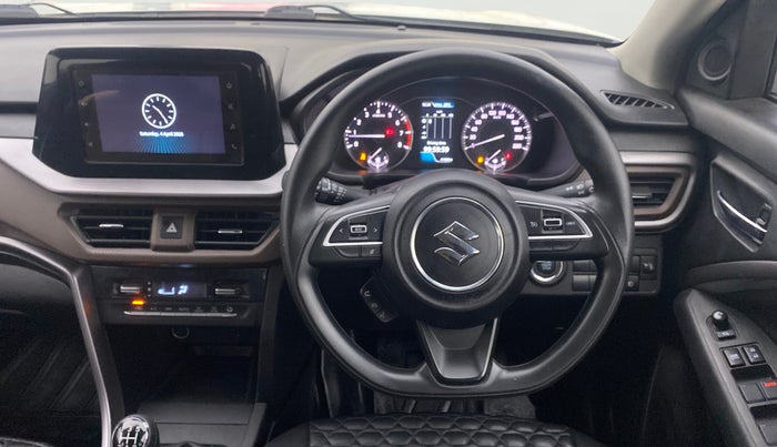 2023 Maruti BREZZA ZXI S-CNG, CNG, Manual, 41,050 km, Steering Wheel Close Up