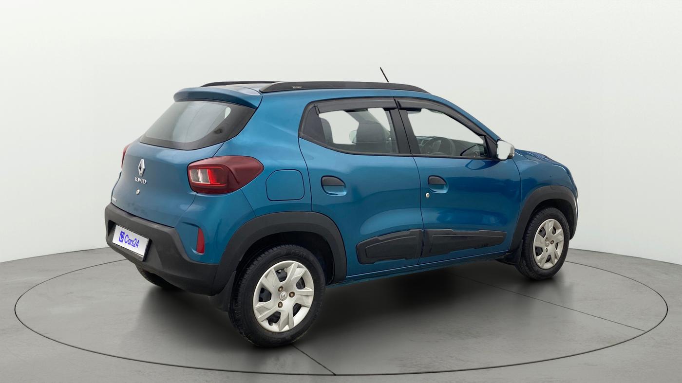 2023 Renault Kwid RXT 1.0 AMT, Petrol, Automatic, 7,014 km, Right Back Diagonal