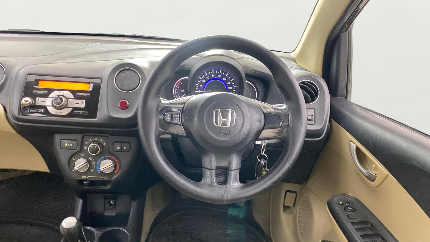 2015 Honda Amaze 1.2L I-VTEC VX, Petrol, Manual, 97,927 km, Steering Wheel Close Up