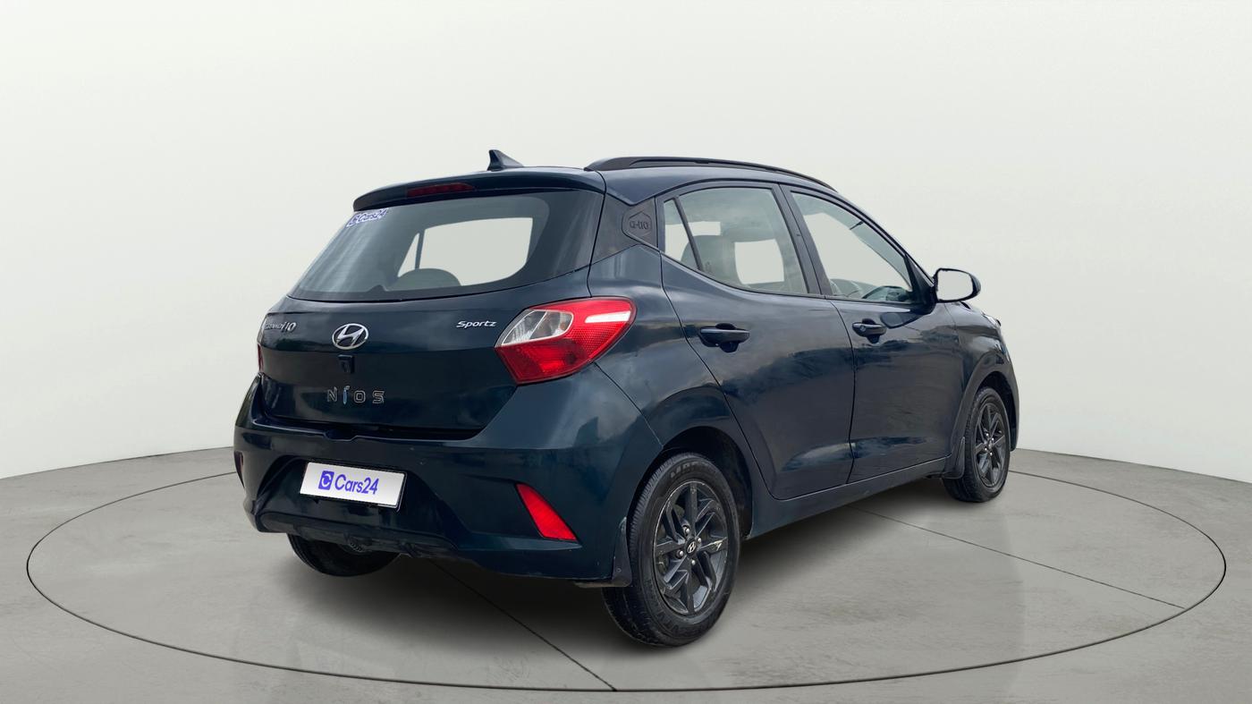 2020 Hyundai GRAND I10 NIOS SPORTZ 1.2 KAPPA VTVT, Petrol, Manual, 76,932 km, Right Back Diagonal