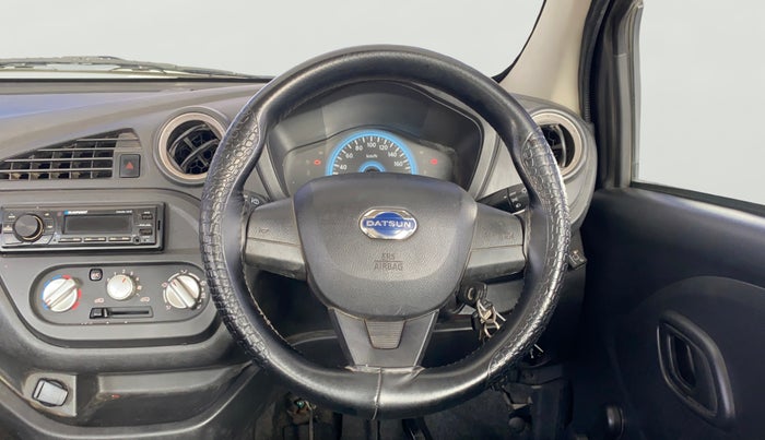 2019 Datsun Redi Go A, CNG, Manual, 61,615 km, Steering Wheel Close Up