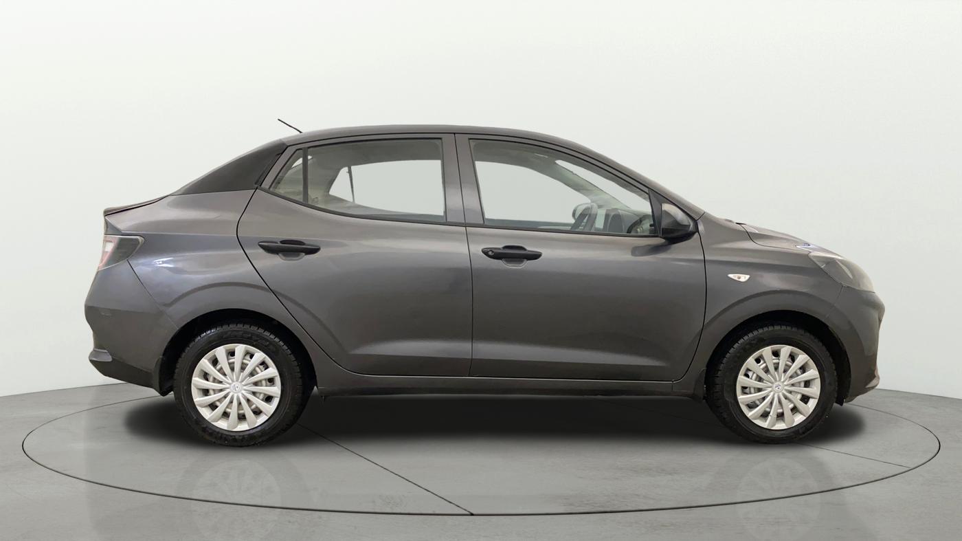 2021 Hyundai AURA E 1.2, Petrol, Manual, 46,871 km, Right Side View