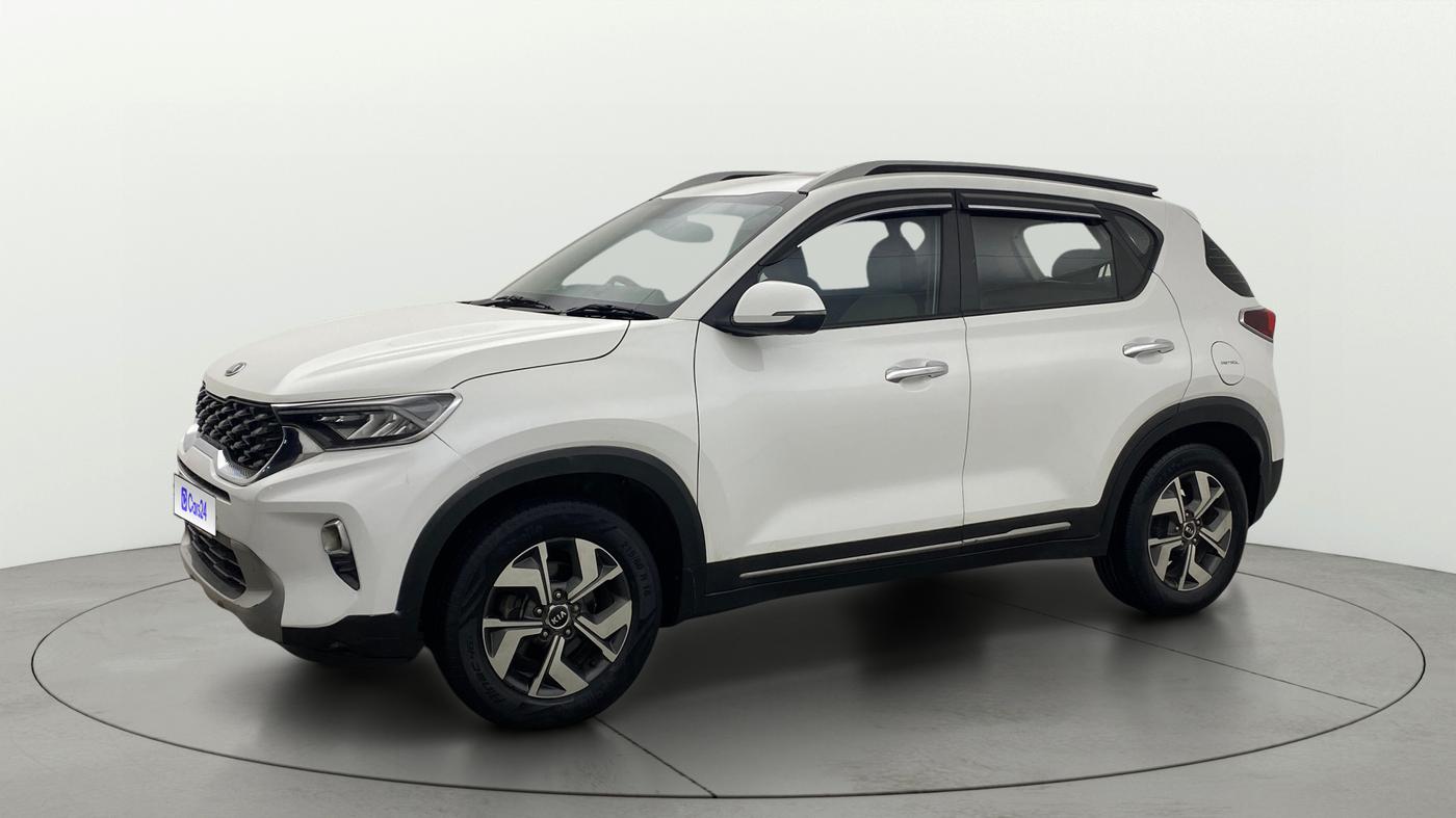 2020 KIA SONET HTX PLUS 1.0 IMT, Petrol, Manual, 87,787 km, Left Front Diagonal