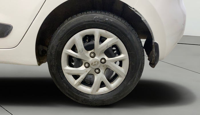 2017 Hyundai Grand i10 SPORTZ (O) 1.2 KAPPA VTVT, Petrol, Manual, 47,654 km, Left Rear Wheel