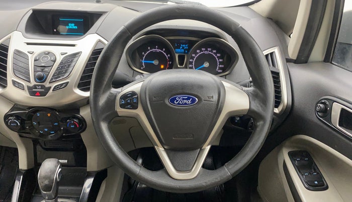 2015 Ford Ecosport TITANIUM 1.5L PETROL AT, Petrol, Automatic, 90,616 km, Steering Wheel Close Up