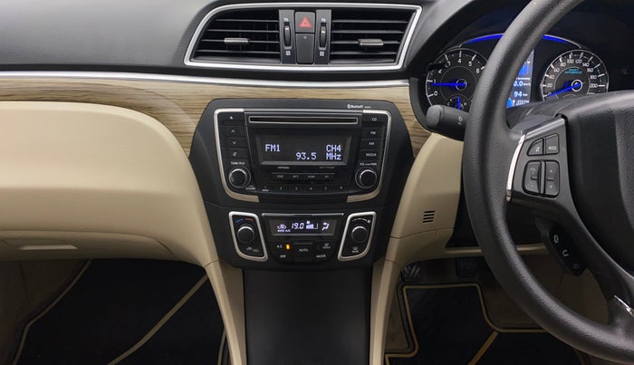 2019 Maruti Ciaz ZETA 1.5 SHVS MT PETROL, Petrol, Manual, 47,063 km, Air Conditioner