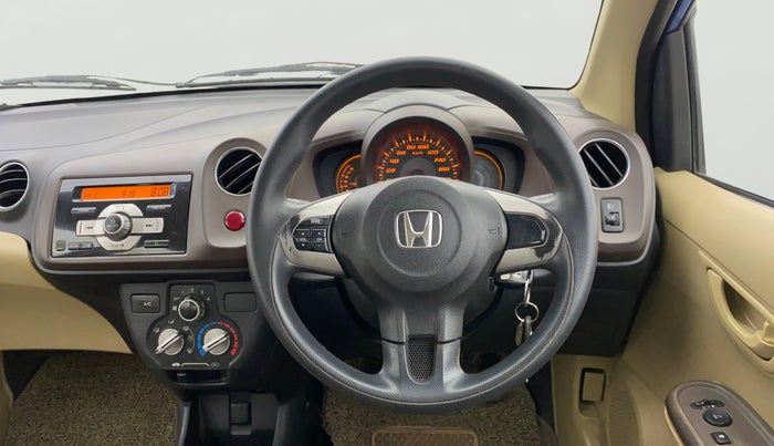 2014 Honda Amaze 1.2L I-VTEC S, Petrol, Manual, 49,381 km, Steering Wheel Close Up