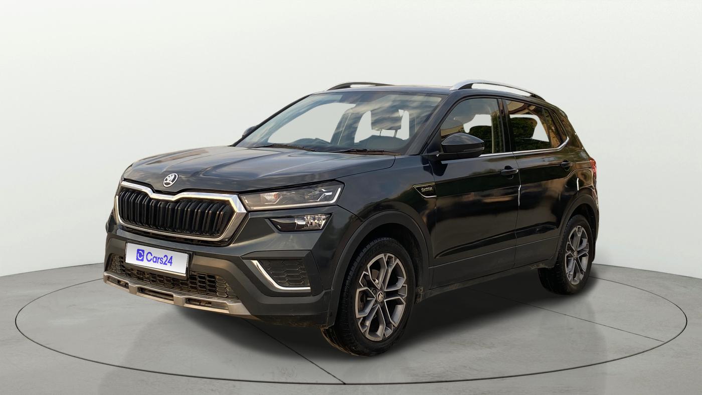 2021 Skoda KUSHAQ STYLE 1.0L TSI MT, Petrol, Manual, 1,20,763 km, Left Front Diagonal