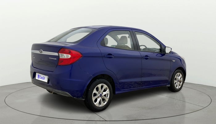 2017 Ford Figo Aspire TITANIUM 1.2 PETROL, Petrol, Manual, 90,733 km, Right Back Diagonal