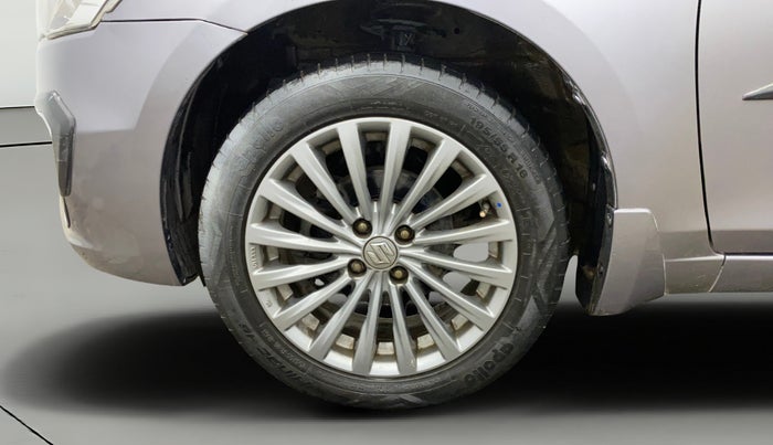 2016 Maruti Ciaz ZXI, Petrol, Manual, 52,314 km, Left Front Wheel