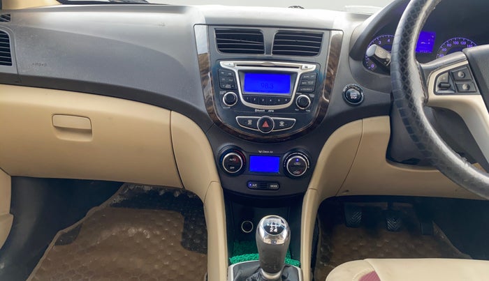 2013 Hyundai Verna FLUIDIC 1.6 VTVT SX OPT, Petrol, Manual, 99,222 km, Air Conditioner