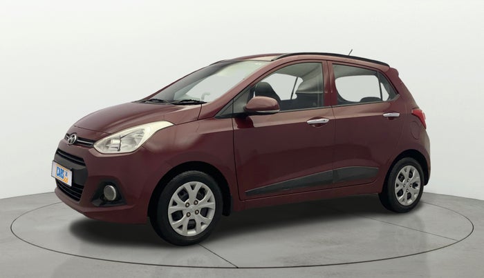 2014 Hyundai Grand i10 SPORTZ AT 1.2 KAPPA VTVT, Petrol, Automatic, 48,939 km, Left Front Diagonal