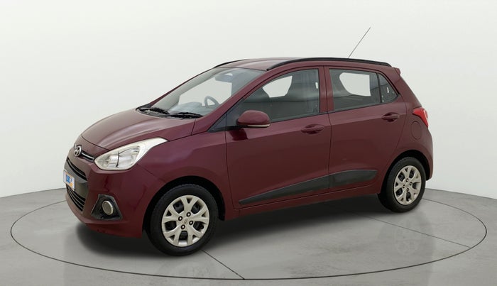 2015 Hyundai Grand i10 SPORTZ 1.2 KAPPA VTVT, Petrol, Manual, 1,01,302 km, Left Front Diagonal