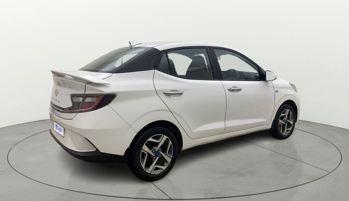 2024 Hyundai AURA SX PLUS 1.2 AMT, Petrol, Automatic, 13,194 km, Right Back Diagonal