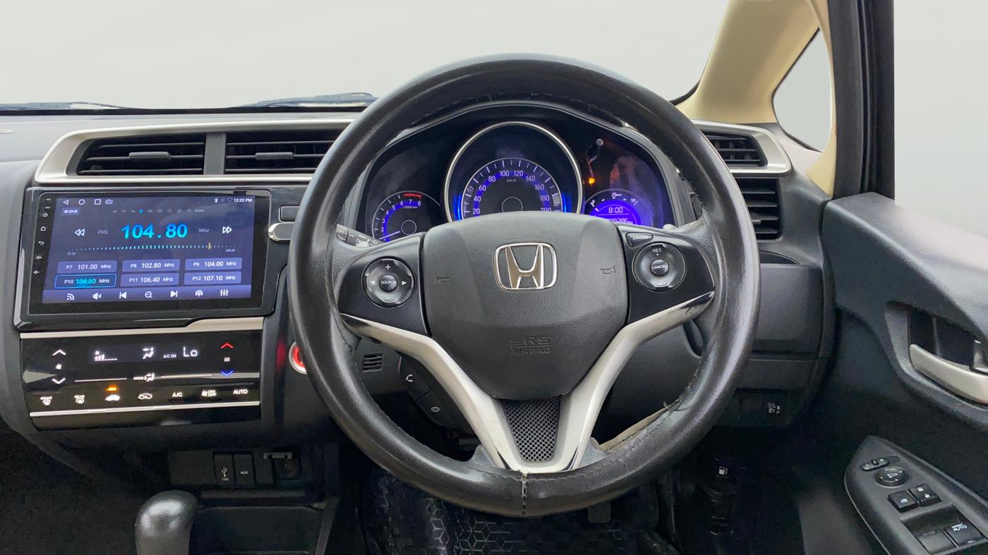 2019 Honda Jazz 1.2L I-VTEC V CVT, Petrol, Automatic, 89,280 km, Steering Wheel Close Up