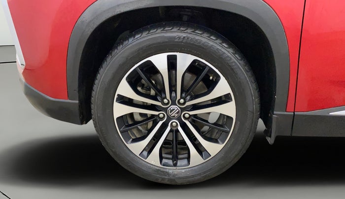 2021 MG HECTOR SHARP 1.5 CVT PETROL DUAL TONE, Petrol, Automatic, 49,520 km, Left Front Wheel