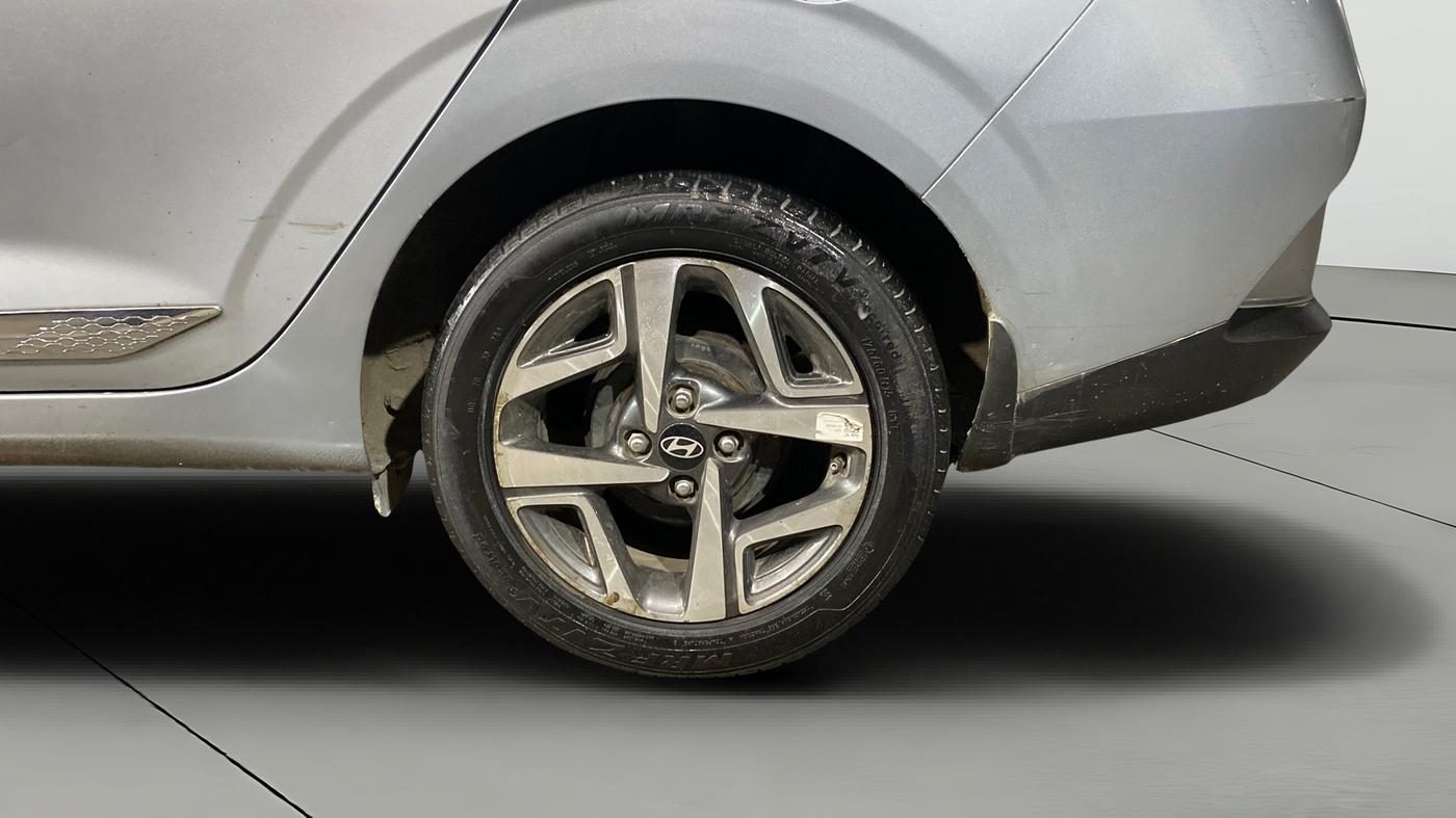 2023 Hyundai AURA SX 1.2 (O), Petrol, Manual, 32,558 km, Left Rear Wheel