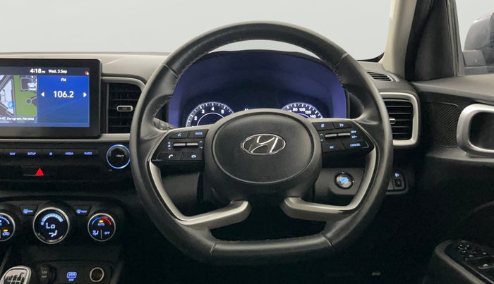 2021 Hyundai VENUE SX 1.0 (O) TURBO IMT, Petrol, Manual, 75,138 km, Steering Wheel Close Up