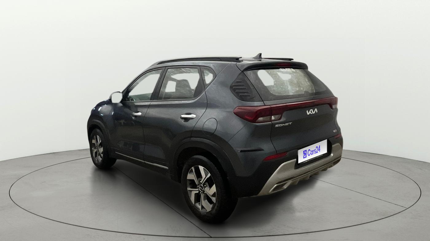 2021 KIA SONET HTX 1.0 IMT, Petrol, Manual, 87,148 km, Left Back Diagonal