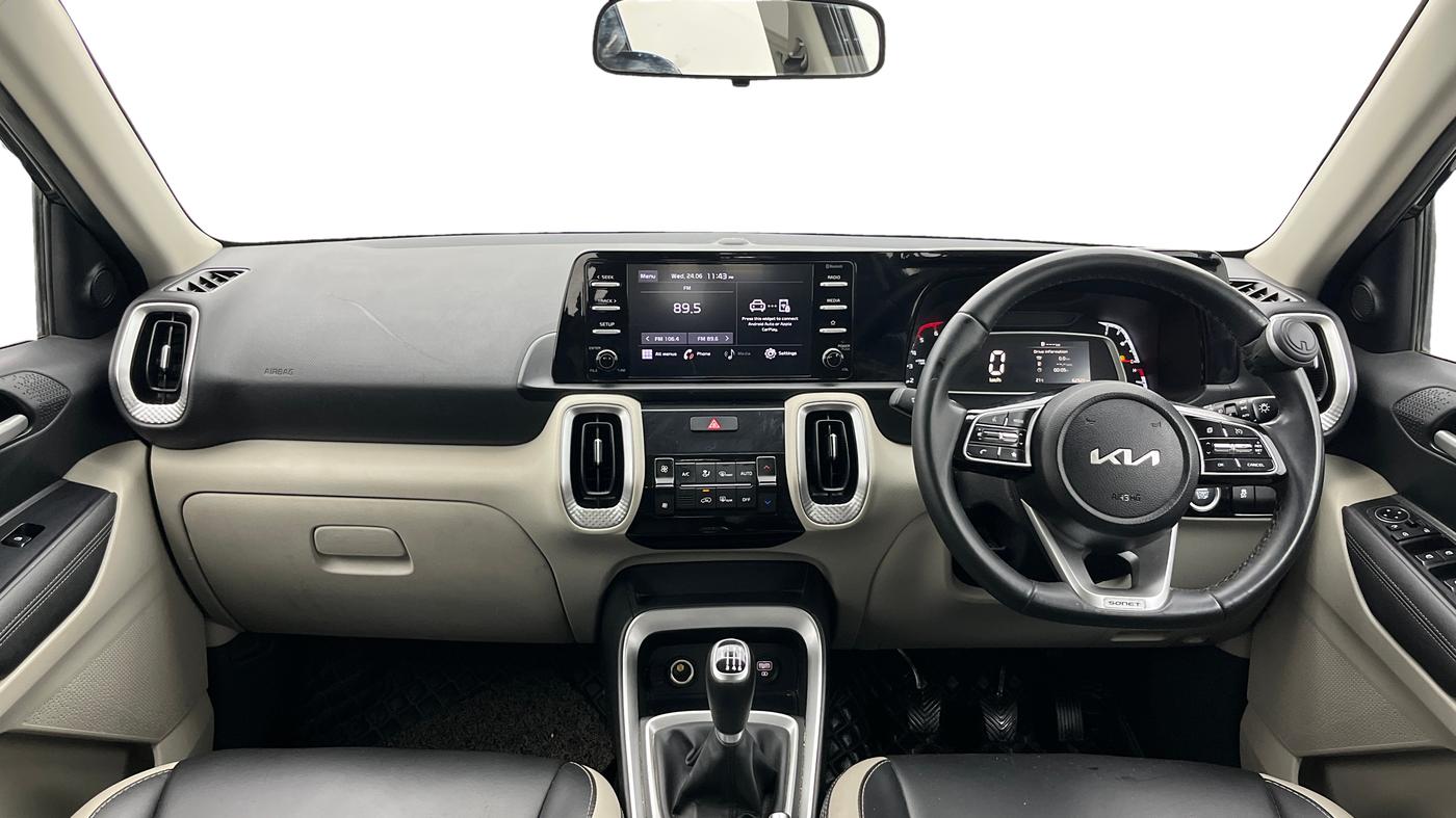 2022 KIA SONET HTX 1.5, Diesel, Manual, 62,919 km, Dashboard