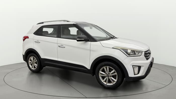 2017 Hyundai Creta SX PLUS 1.6 PETROL, Petrol, Manual, 72,948 km, Right Front Diagonal