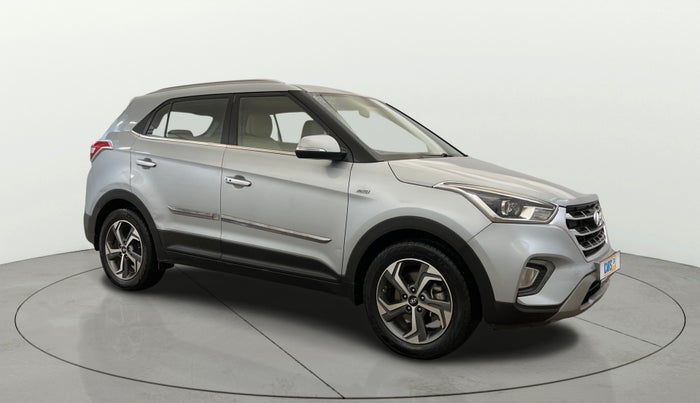 2019 Hyundai Creta SX AT 1.6 PETROL, Petrol, Automatic, 77,868 km, Right Front Diagonal
