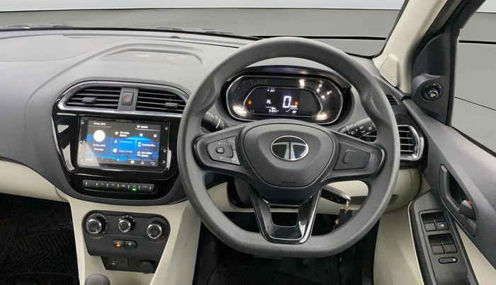 2024 Tata TIGOR XZA Plus iCNG , CNG, Automatic, 3,164 km, Steering Wheel Close Up