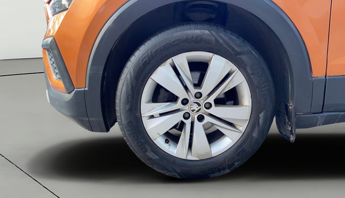 2021 Skoda KUSHAQ AMBITION 1.0L TSI AT, Petrol, Automatic, 64,270 km, Left Front Wheel