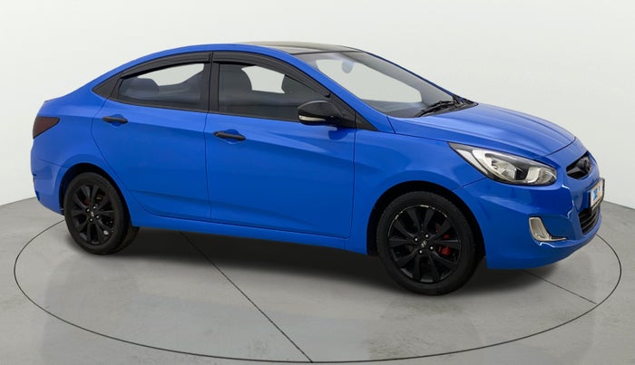 2014 Hyundai Verna FLUIDIC 1.6 VTVT SX, CNG, Manual, 58,980 km, Right Front Diagonal