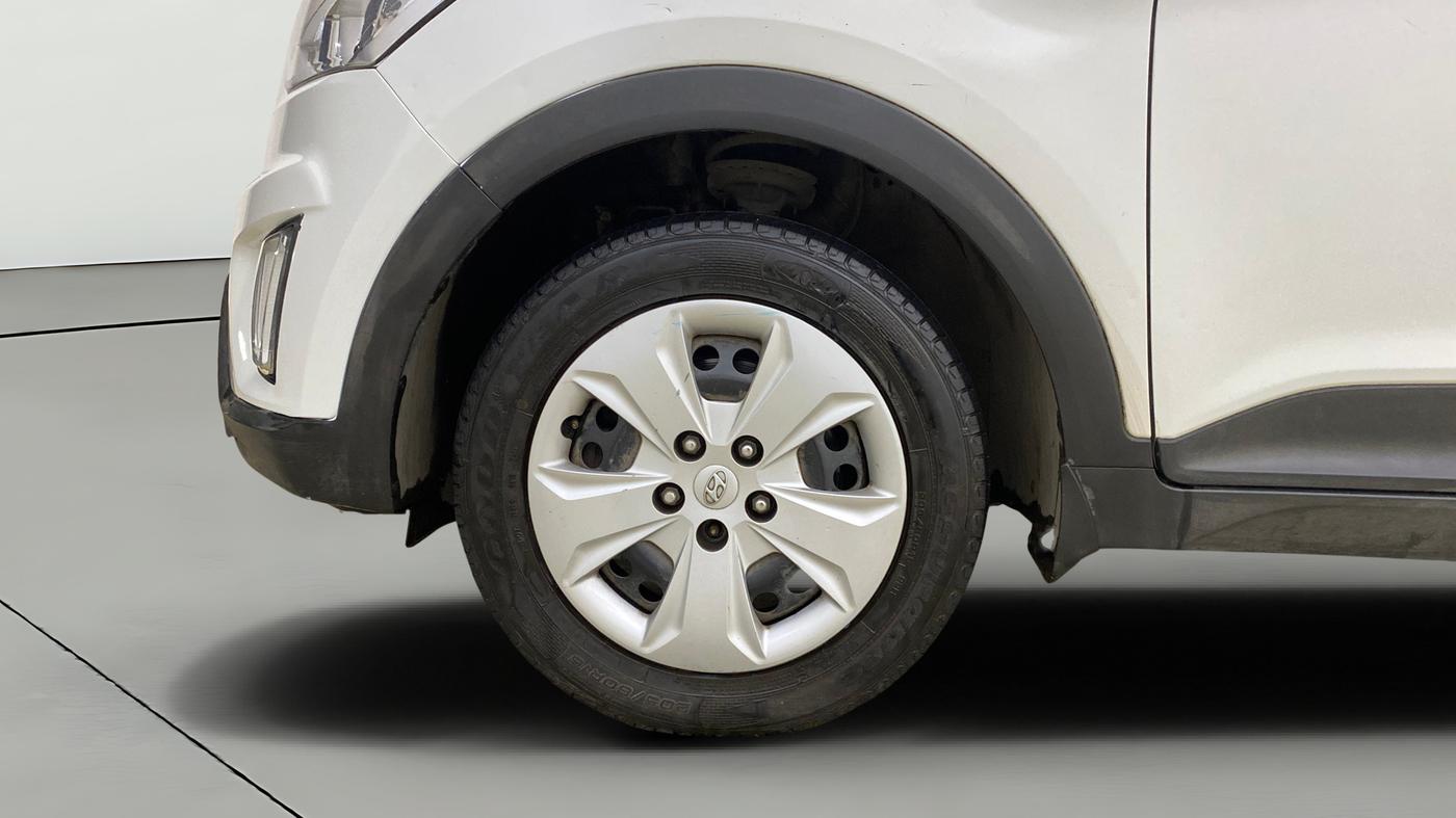 2016 Hyundai Creta S 1.6 PETROL, Petrol, Manual, 47,477 km, Left Front Wheel