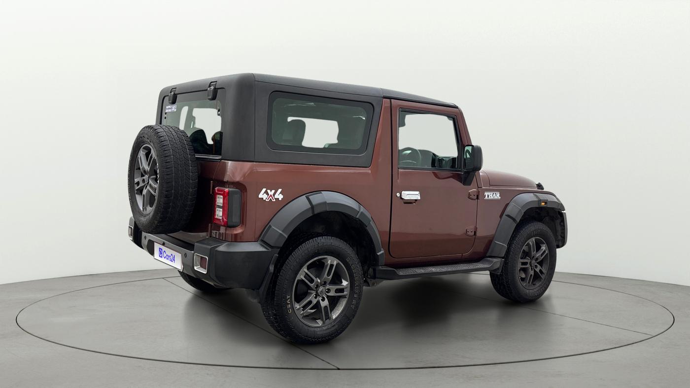 2021 Mahindra Thar LX PETROL HT 4WD AT, Petrol, Automatic, 49,050 km, Right Back Diagonal