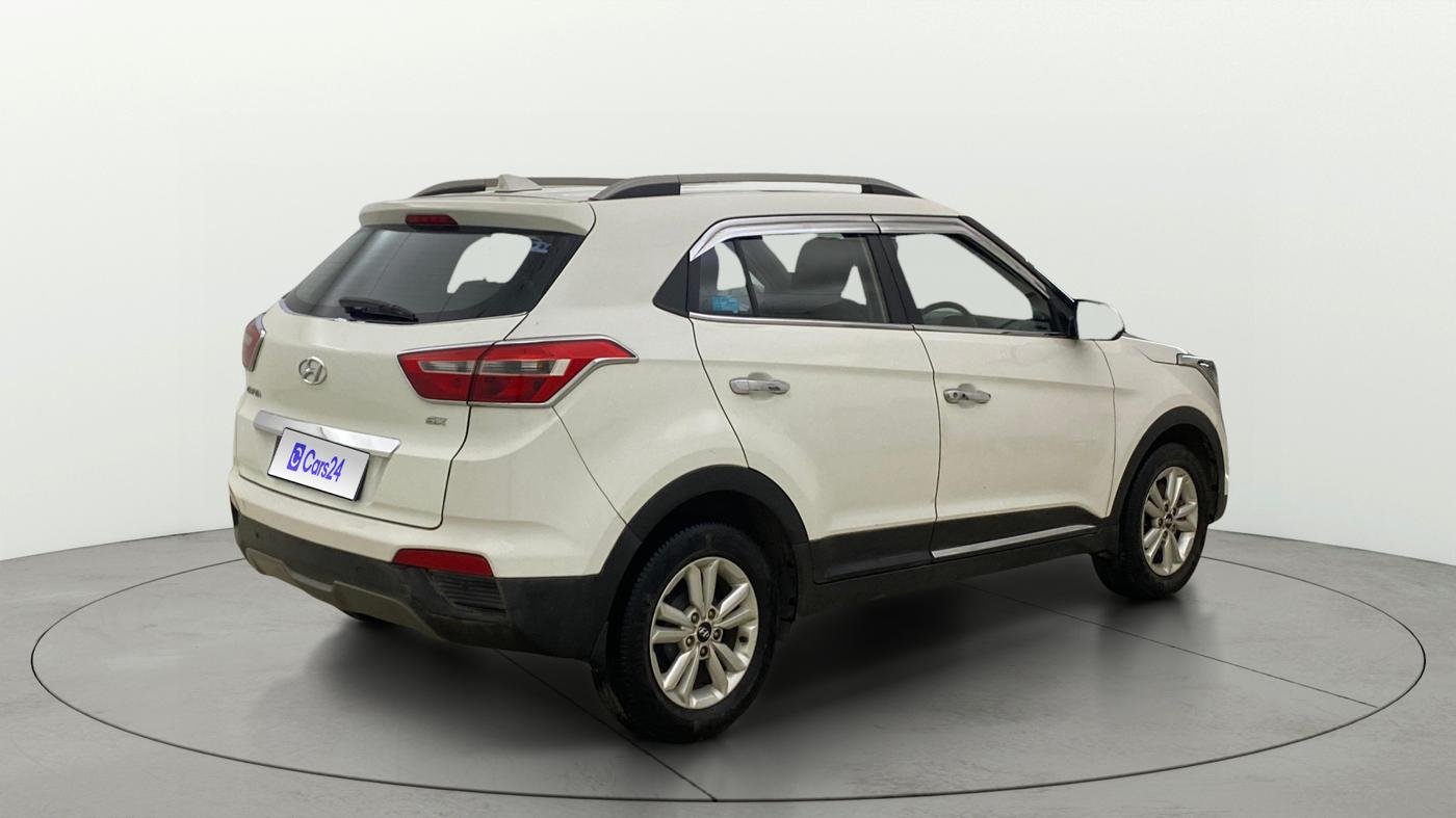 2016 Hyundai Creta SX PLUS 1.6 PETROL, Petrol, Manual, 76,718 km, Right Back Diagonal