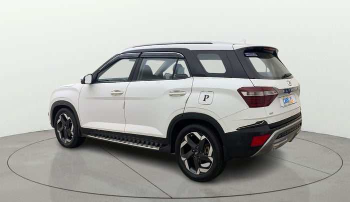 2021 Hyundai ALCAZAR PLATINUM (O) 6STR 2.0 AT, Petrol, Automatic, 1,07,659 km, Left Back Diagonal