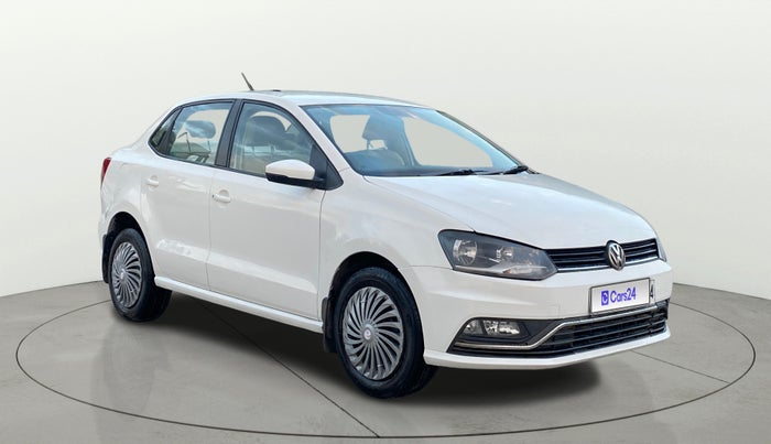 2017 Volkswagen Ameo COMFORTLINE PLUS 1.2L, Petrol, Manual, 1,43,785 km, Right Front Diagonal