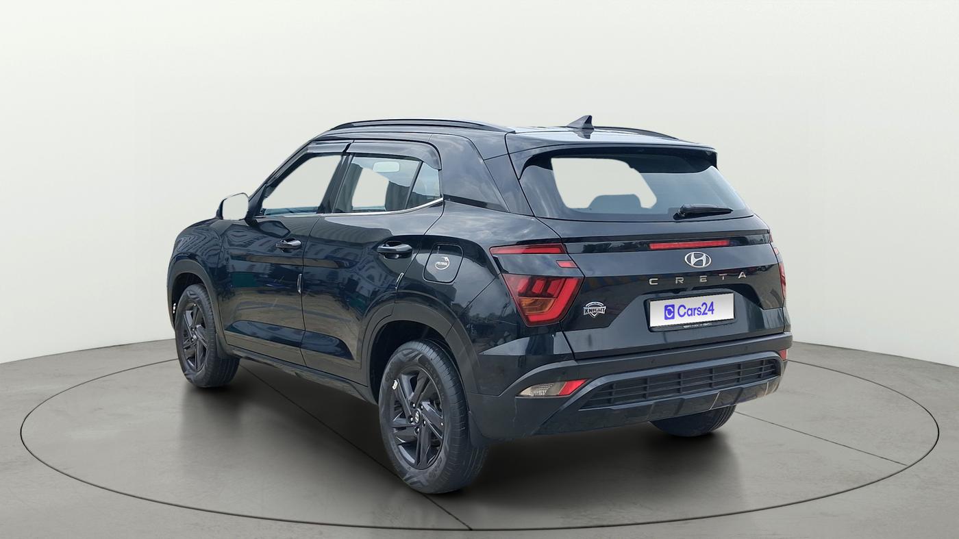 2023 Hyundai Creta S PLUS KNIGHT 1.5 PETROL, Petrol, Manual, 66,251 km, Left Back Diagonal