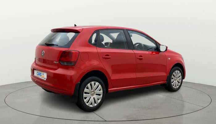 2013 Volkswagen Polo COMFORTLINE 1.2L PETROL, Petrol, Manual, 1,17,957 km, Right Back Diagonal