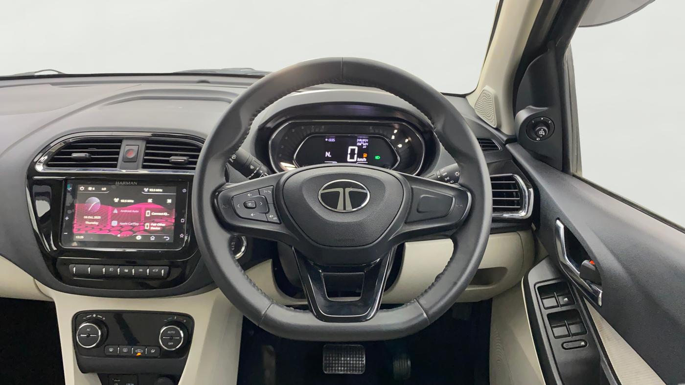 2024 Tata TIGOR XZA Plus iCNG , CNG, Automatic, 10,554 km, Steering Wheel Close Up