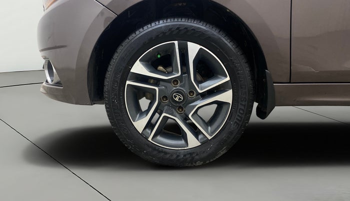 2017 Tata TIGOR XZ PETROL, Petrol, Manual, 83,945 km, Left Front Wheel