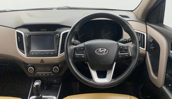 2019 Hyundai Creta SX AT 1.6 PETROL, Petrol, Automatic, 76,513 km, Steering Wheel Close Up